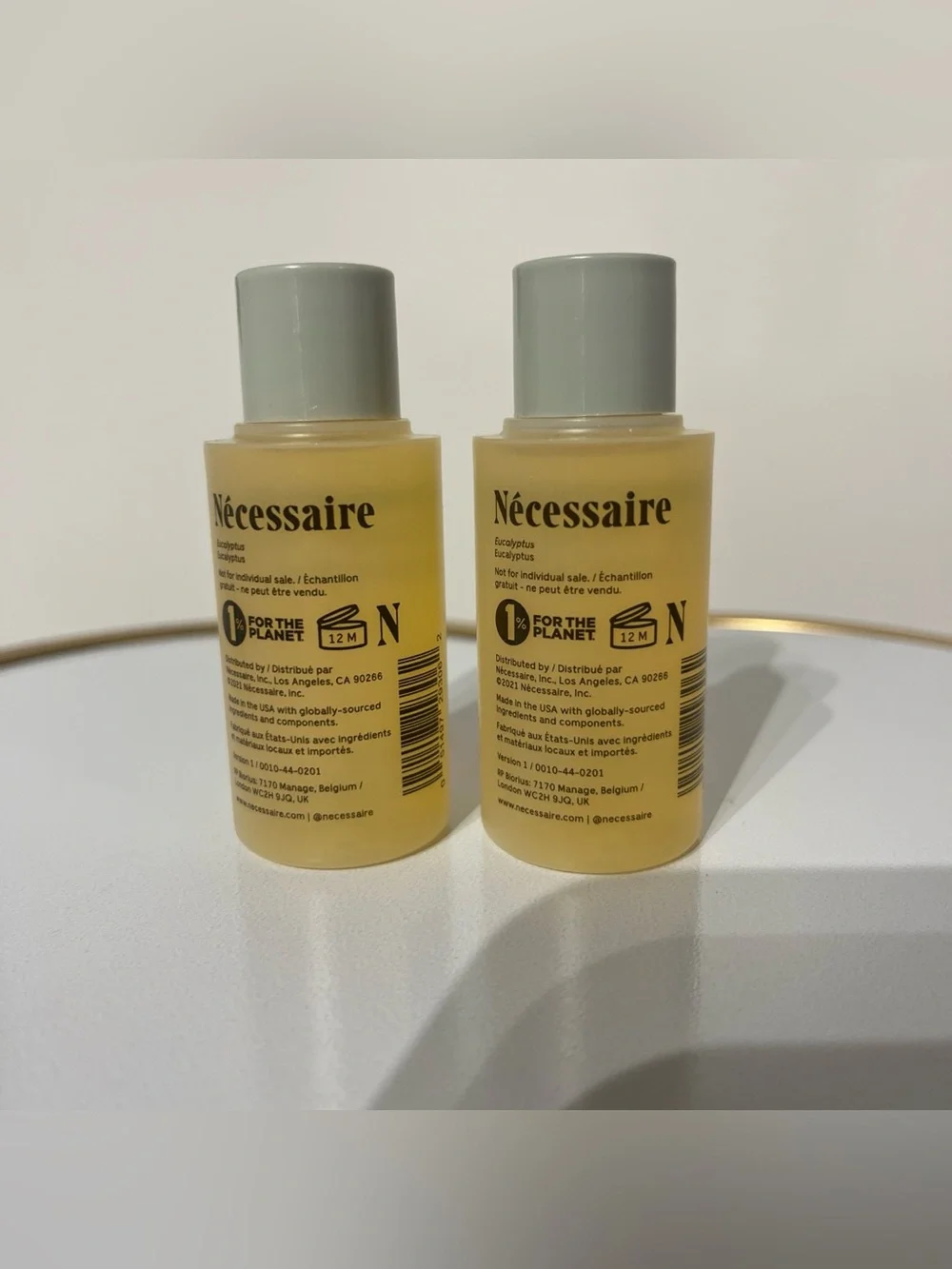 Nécessaire The Body Wash Set of Two Brand New